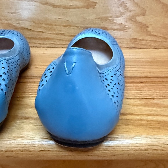 Vionic Women's Robyn Supportive ballet perforated flat shoes Blue Size 11 M - Picture 7 of 15
